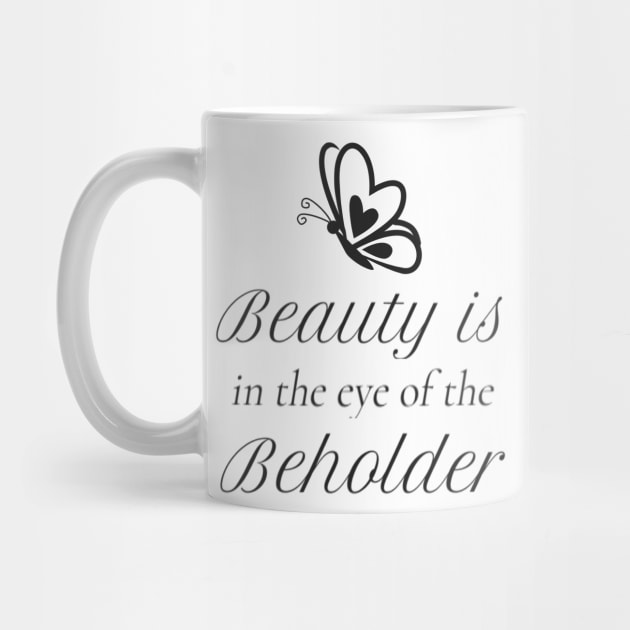 Beauty is in the Eye of the Beholder with Butterfly by tnts